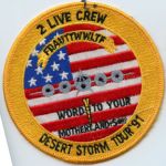 US Navy 2 Live Crew Desert Storm Tour 91 Squadron Patch