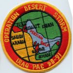 Operation Desert Storm Iraq Pac 90-91 Philippine Made Patch