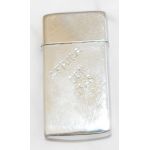 WWII 1943-44 Africa Italy Engraved Cigarette Lighter