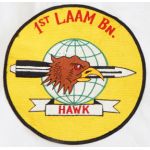 Vietnam Era US Marine Corps 1st LAAM / Light Antiaircraft Missile Battalion Back Patch