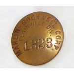Pre-WWII Marlin-Rockwell Corporation Plainville Division Home Front Employee ID Badge