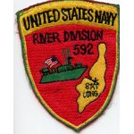 Vietnam US Navy River Division 592 Japanese Made Patch
