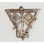WWI Signal Corps Deco Looking Sweetheart / Patriotic Pin