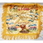 WWII Identified Fort Shafter Honolulu Sweetheart Pillow Case