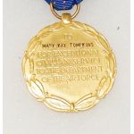 US Air Force Named Exceptional Civilian Service Medal