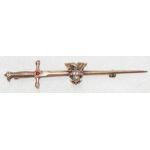 1948 US Military Academy West Point Class Sword Pin