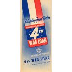 WWII 4th War Loan Treasury Department Pamphlet