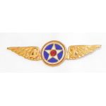 WWII Or Before Civilian Pilot Training (?) Class 41 Enameled Wing