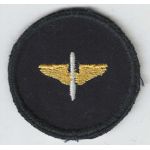 Early WWII AAF Winged Prop Overseas Cap Patch