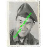 Vietnam ARVN Soldier Wearing Beret Photo