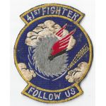 1950's US Air Force 41st Fighter Interceptor Squadron Patch