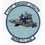 Korean War US Navy CVE-19 USS Badoeng Strait Carrier Patch