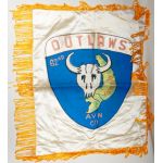 Early Vietnam 62nd Aviation Company OUTLAWS Chain Stitched Wall Hanger