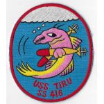 1960's US Navy SS-416 USS Tiru Japanese Made Submarine Patch