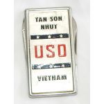Vietnam Tan Son Nhut USO Money Clip / Pocket Knife