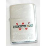 1960 Wilson & Company Incorporated Advertising Zippo Lighter