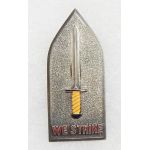 Post Vietnam Philippine Army Ranger WE STRIKE Pocket Badge El Oro Hallmark