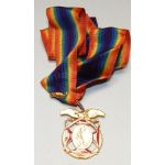 Military Order Of The World Wars Neck Medal With Palm Device