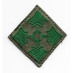 1940's-50's 4th Division German Made Patch