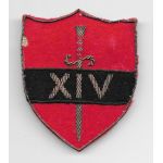 WWII British XIV Army CBI Made Shoulder Patch