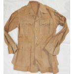 WWII CBI Made Airtex Khaki Bush Jacket