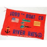 Vietnam Made 1099th Boat Company River Rats Personalized Flag