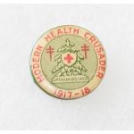 Modern Health Crusade American Red Cross 1917-18 Pin