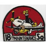 1950's US Air Force 18th Fighter Bomber Wing Lil Abner Maintenance Squadron Patch