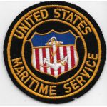 WWII US Maritime Service Sweetheart / PX Patch