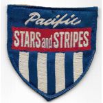 WWII - Occupation Pacific Stars And Stripes Japanese Silk Woven Patch