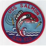 1960's US Navy USS Salmon SSR-573 Submarine Patch