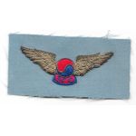 1950's Seoul Flying Club Bullion Wing