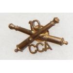 WWI Or Before 10th Corps Of Coastal Artillery Collar Device