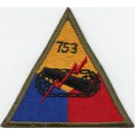 WWII 753rd Tank Battalion Patch