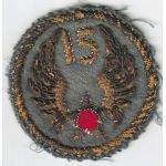 WWII Italian Made 15th Air Force Patch
