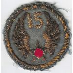 WWII Italian Made 15th Air Force Patch