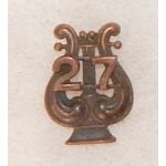 Pre-WWI 27th Military Band Collar Device