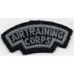 WWII RAF Air Training Corps Shoulder Title / Patch