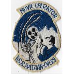 1950's US Navy Movie Operator USS Bataan CVL-29 Squadron / Ships Patch