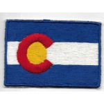 Colorado State Flag Thai Made Patch