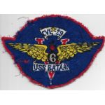 1950's US Navy CVL-29 USS Bataan V6 Division Squadron / Ships Patch