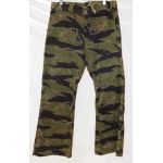 Vietnam Dead Stock Tiger Stripe Trousers In A Western / Boot Cut