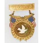 Peace Jubilee Chicago Spanish American War Medal / Badge