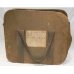 WWII Japanese Imperial Navy Pilot's Parachute Bag Reused By American Pilot