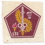 ARVN / South Vietnamese Army 131st Airborne Quartermaster Directorate Patch