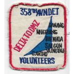 Vietnam 358th Aviation Detachment VOLUNTEERS Pocket Patch