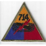 WWII 714th Tank Battalion Patch