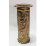 Post-WWI Art Deco Nude Trench Art