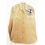 WWII Condor Field 29 Palms California Glider Training Khaki Shirt