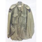 Vietnam Era US Army M-1951 jacket patched to the 199th Light Infantry Brigade and USARV